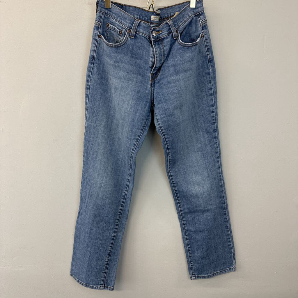 Levi's Light Wash 505 Straight Leg Jeans 10