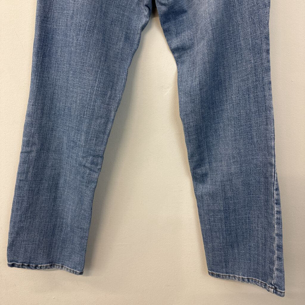 Levi's Light Wash 505 Straight Leg Jeans 10