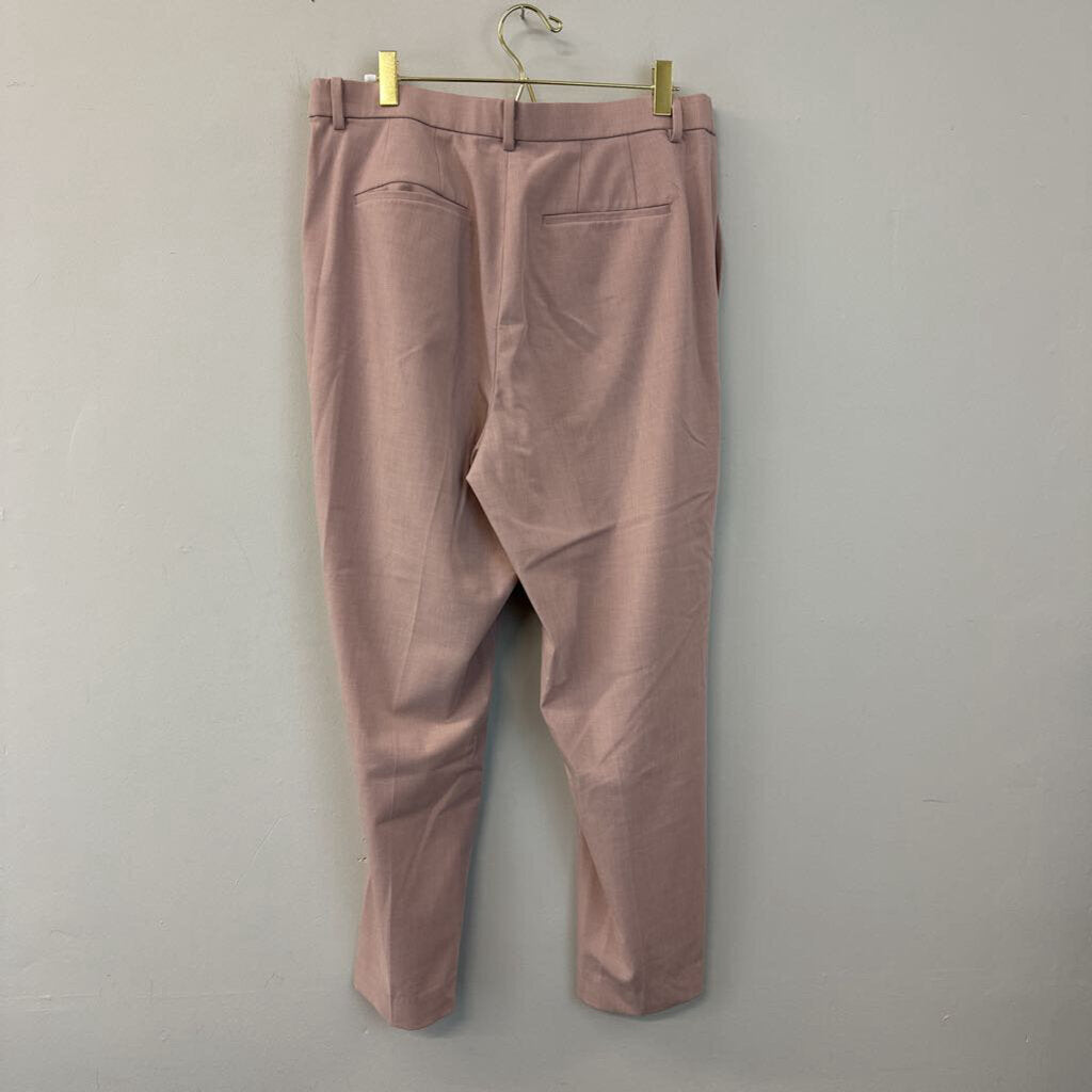 Uniqlo Pink Straight Leg Trouser Pants Large