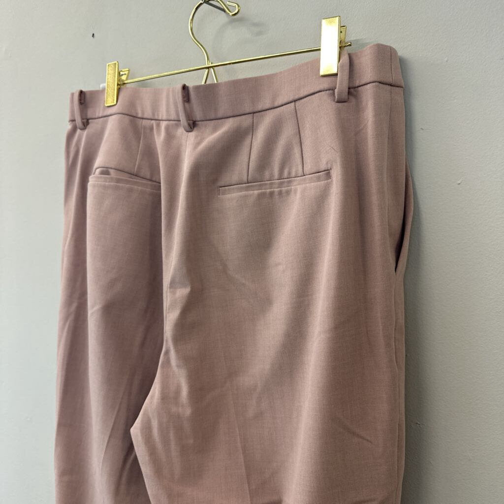 Uniqlo Pink Straight Leg Trouser Pants Large