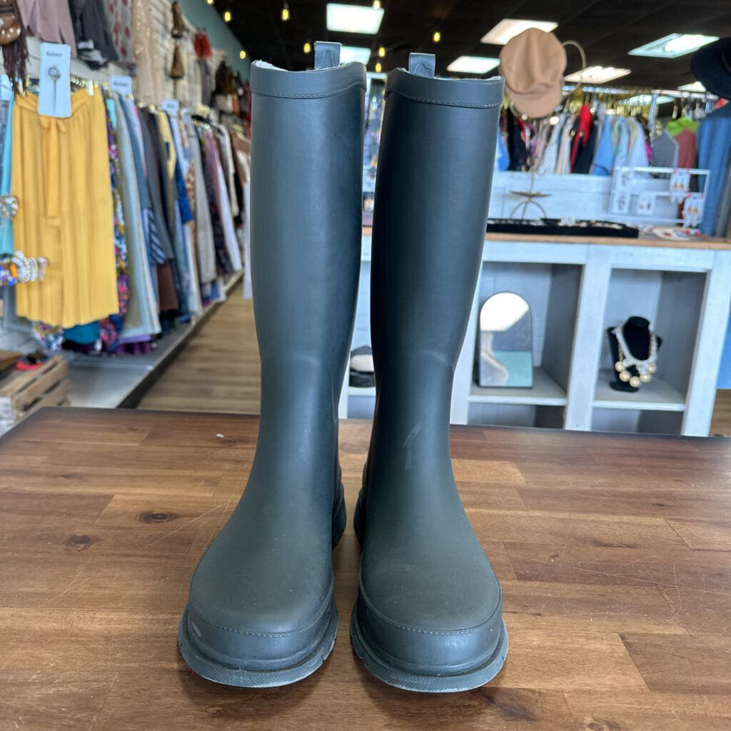 Western Chief Black Tall Rain Boots 6