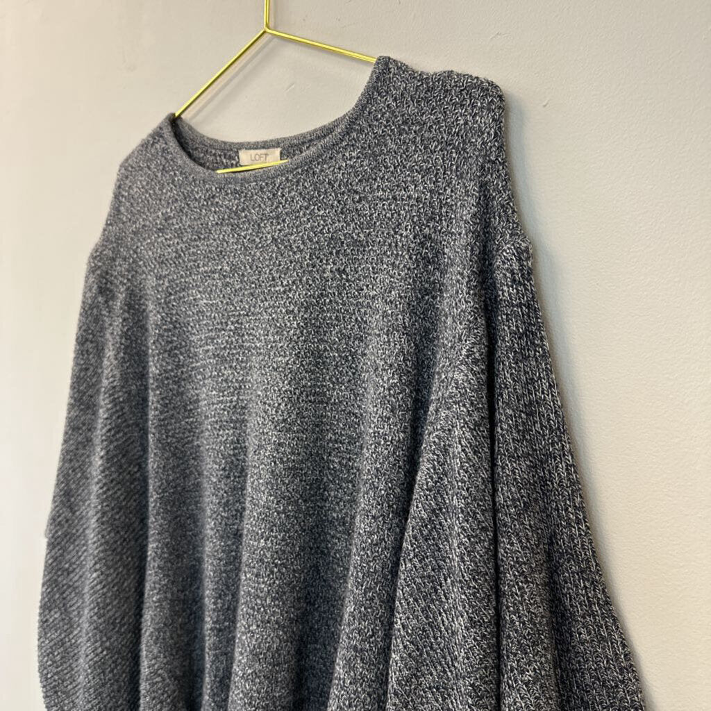 Loft Grey Poncho Top XS/S