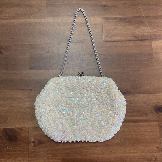 Iridescent Beaded Evening Bag