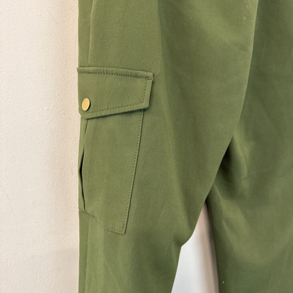 Loft Green Cargo Trouser Pants 4