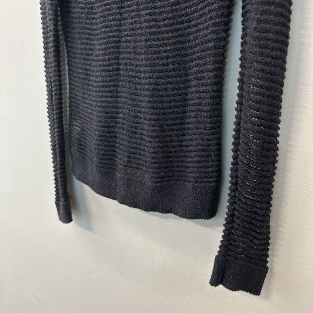 L'AGENCE Black Knit Sweater