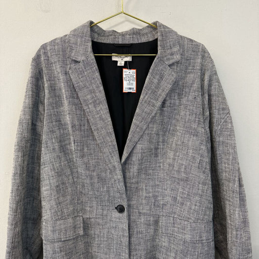 Rachel Comey Black/ White Blazer Jacket Extra Large