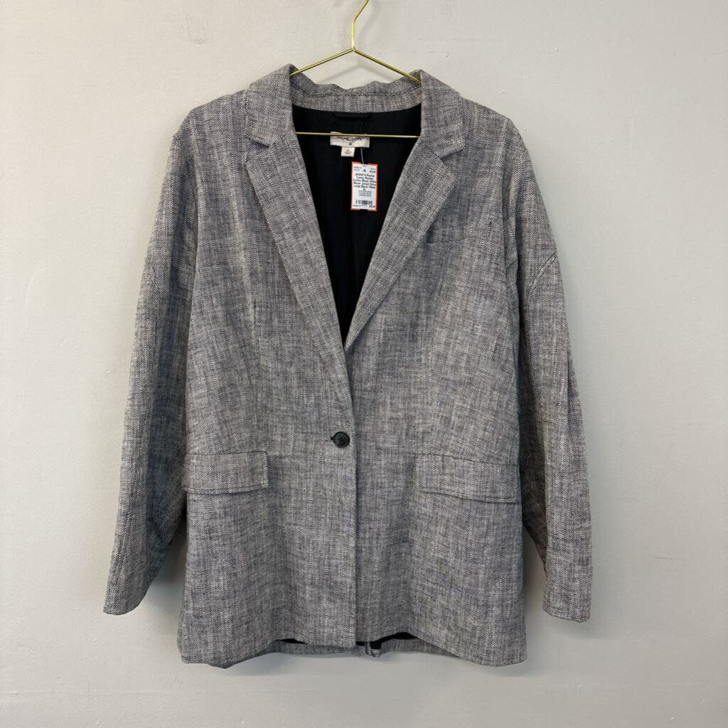 Rachel Comey Black/ White Blazer Jacket Extra Large