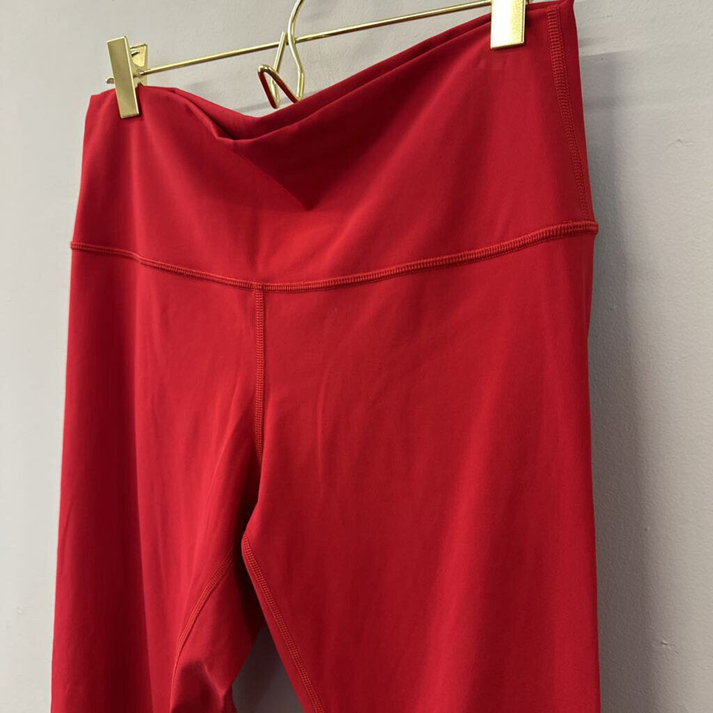 Lululemon Red Athletic Leggings 10