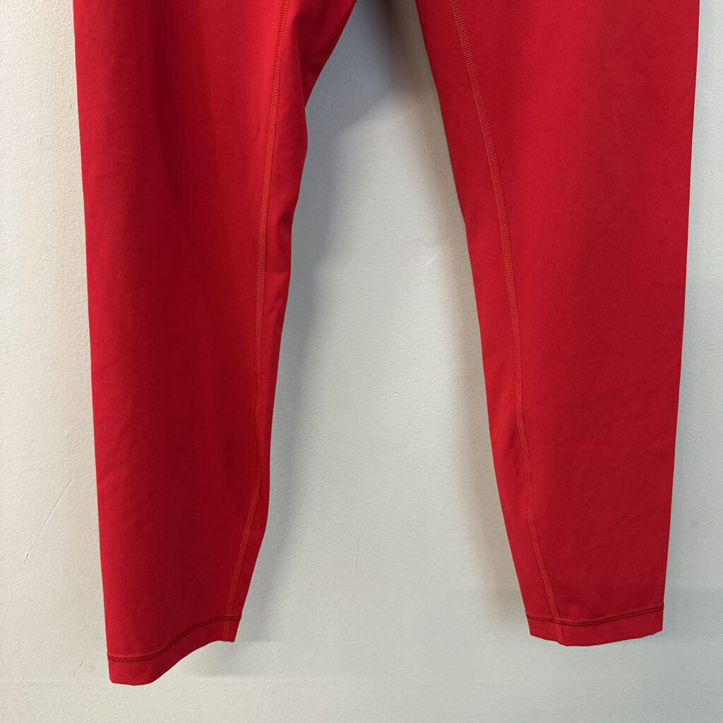 Lululemon Red Athletic Leggings 10