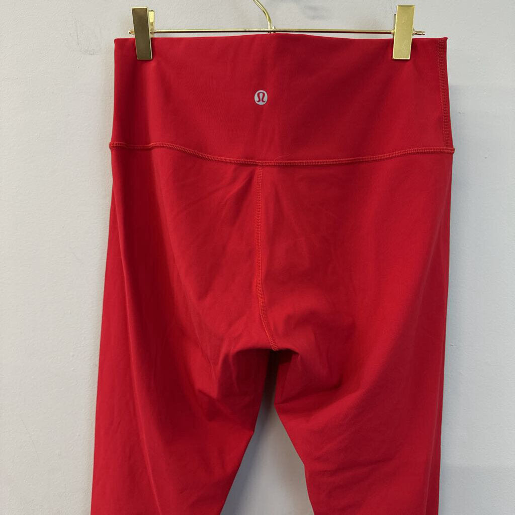 Lululemon Red Athletic Leggings 10