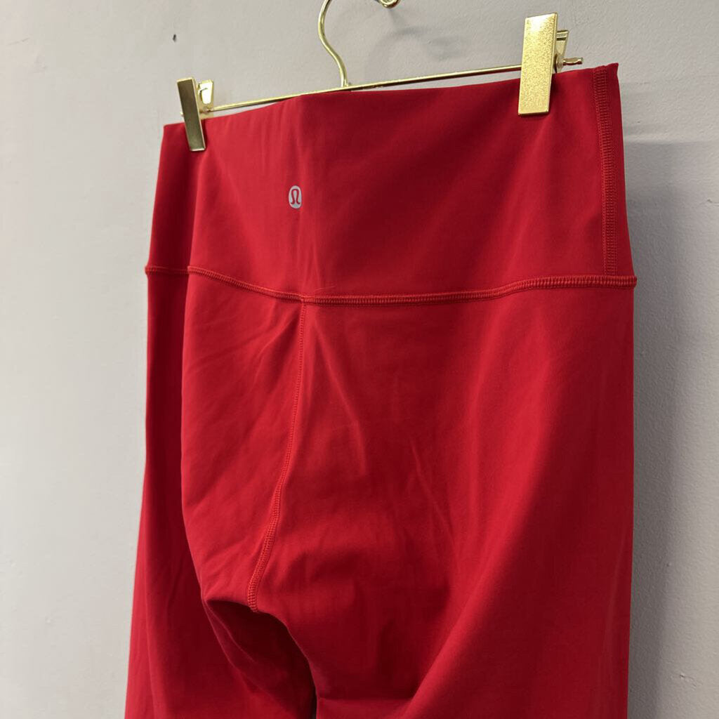 Lululemon Red Athletic Leggings 10