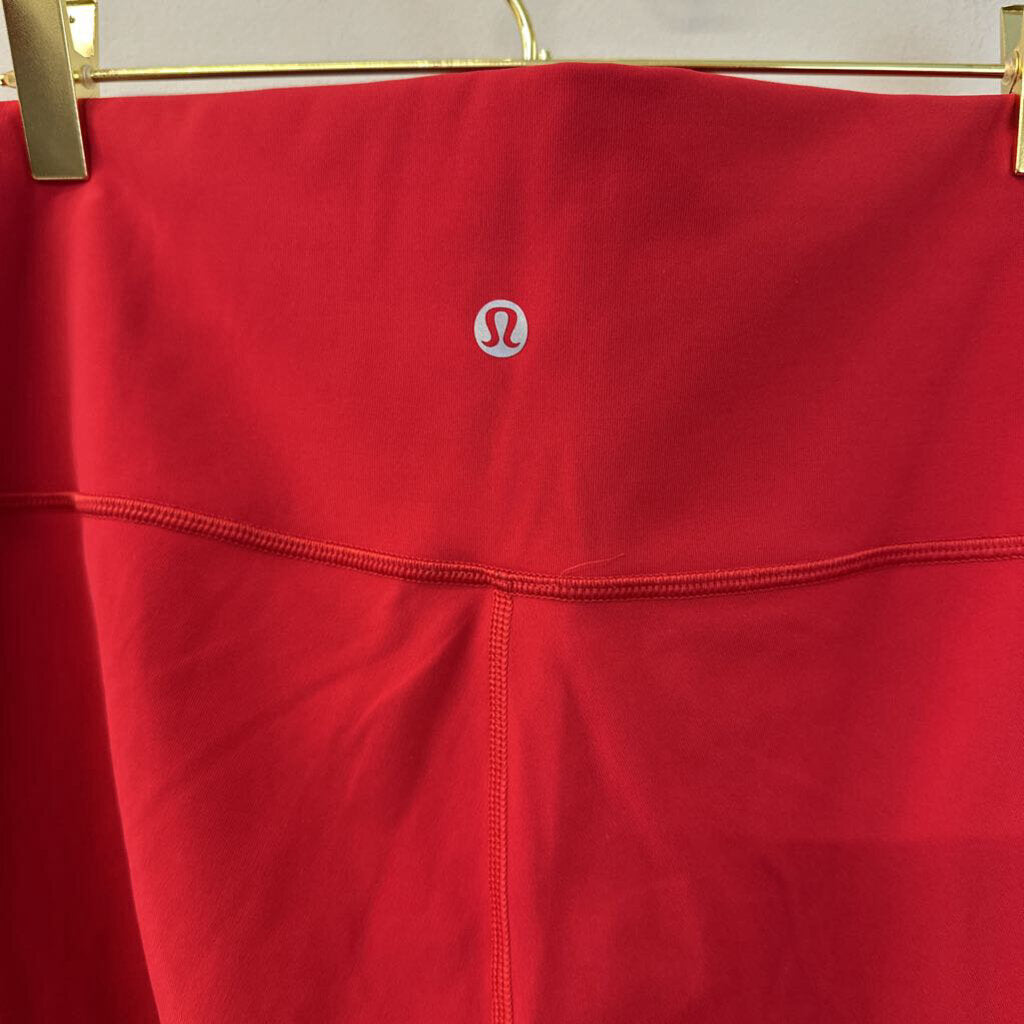 Lululemon Red Athletic Leggings 10