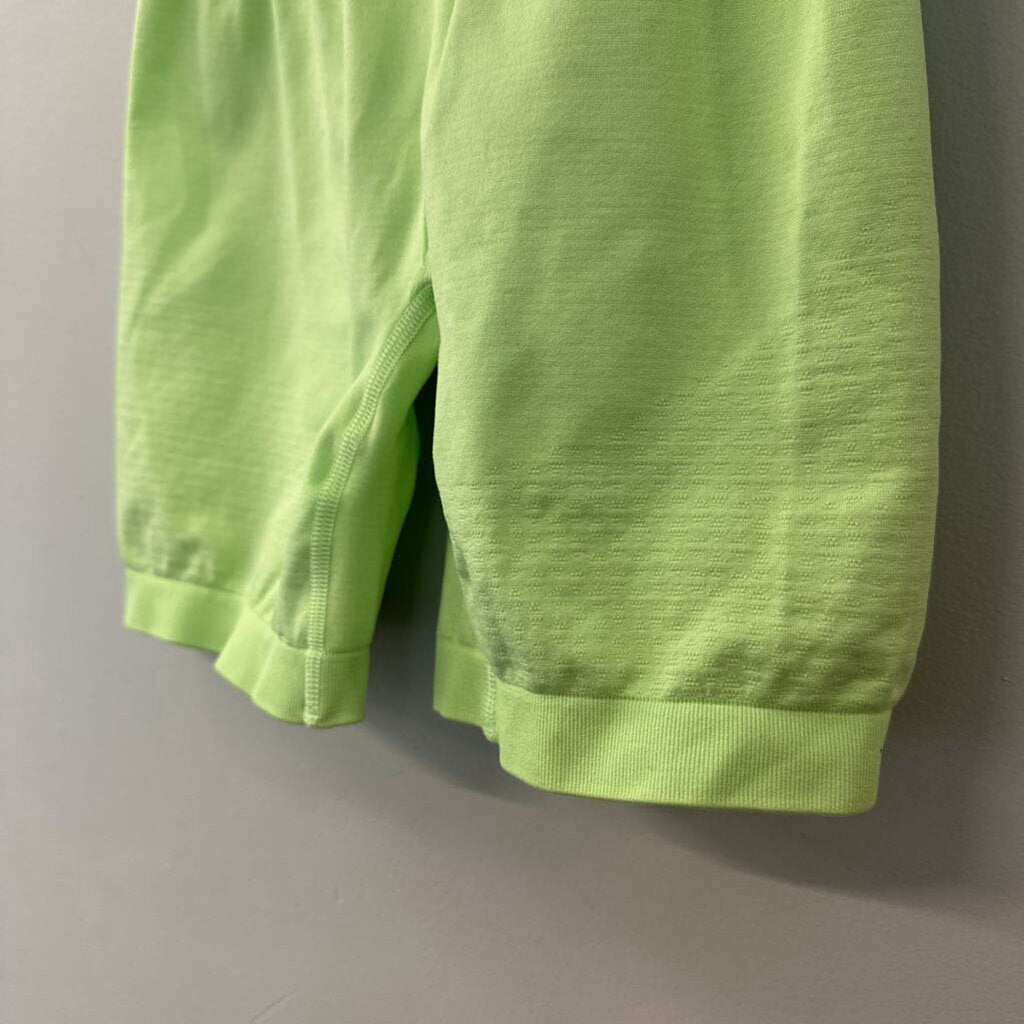 Gym Shark Lime Green Biker Shorts Small