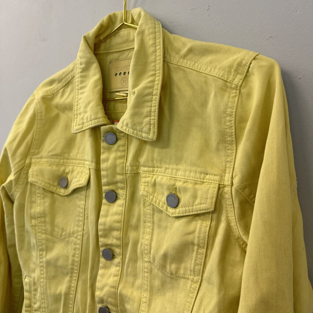 Blank NYC Yellow Denim Jacket Medium