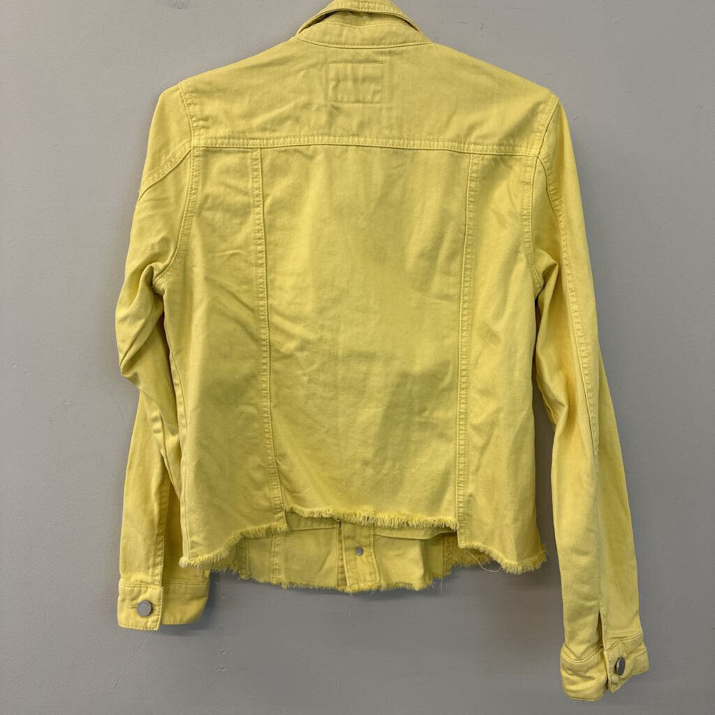 Blank NYC Yellow Denim Jacket Medium