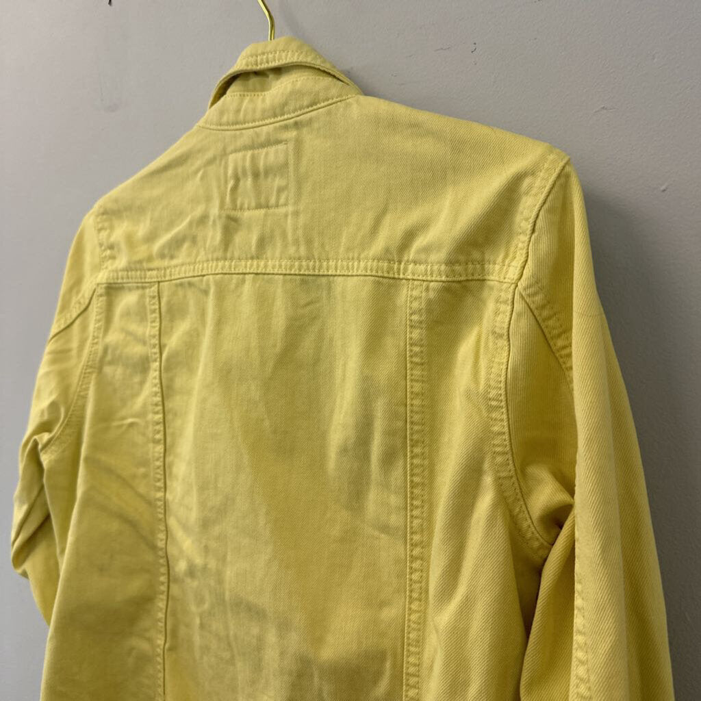 Blank NYC Yellow Denim Jacket Medium