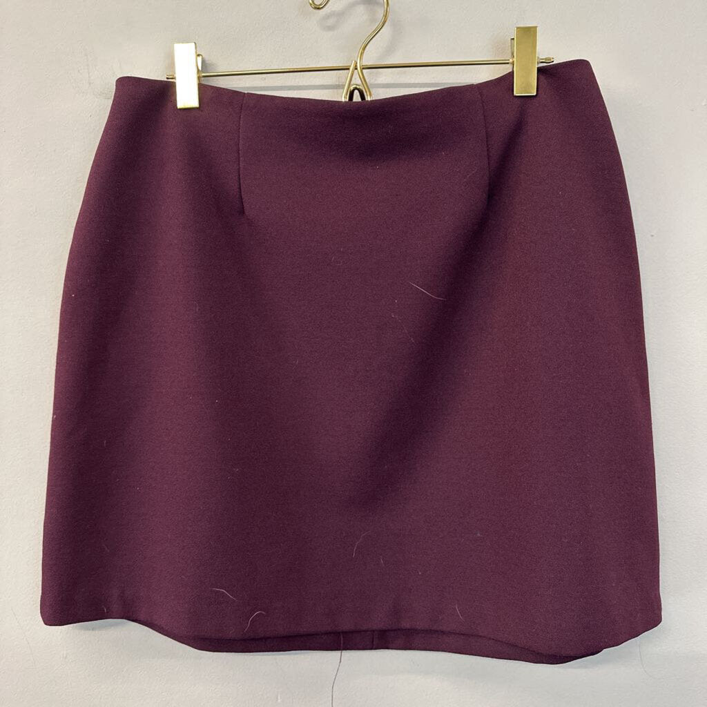 Vintage City Triangles Dark Purple Mini Skirt 13