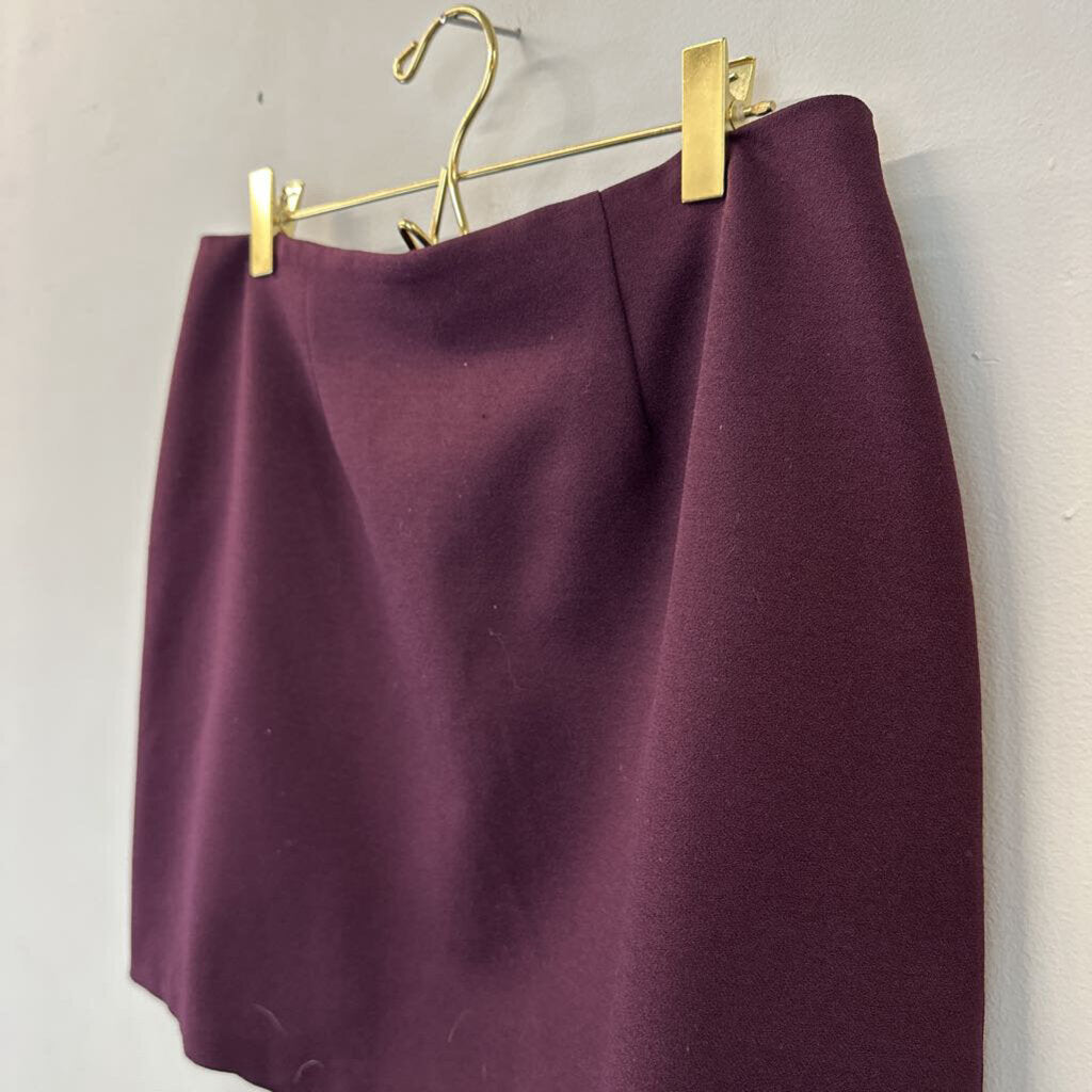 Vintage City Triangles Dark Purple Mini Skirt 13