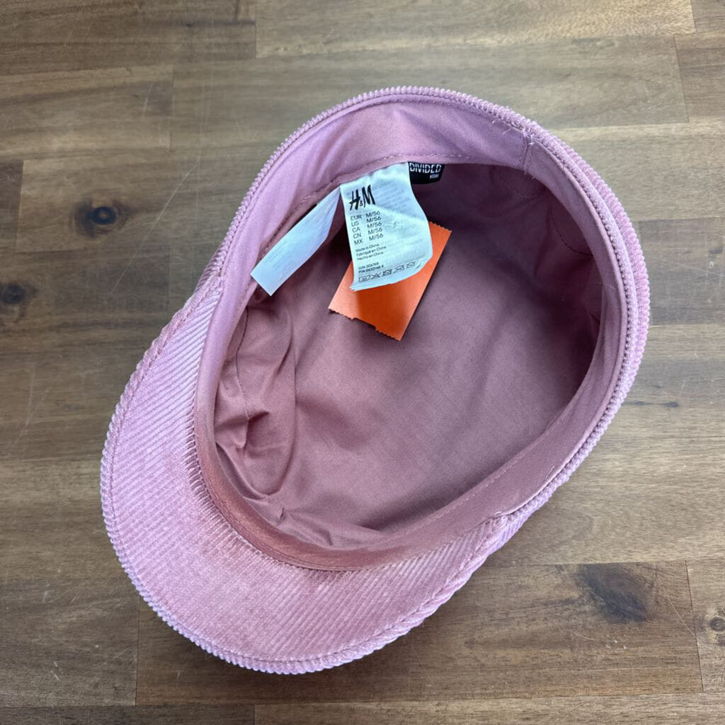 H&M Pink Corduroy Hat