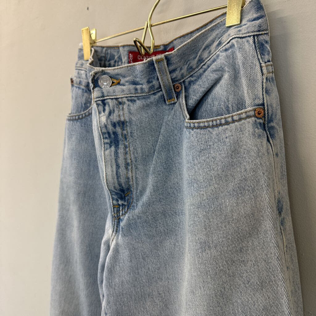 Levis Light Wash Classic Relaxed 550 Jeans 10