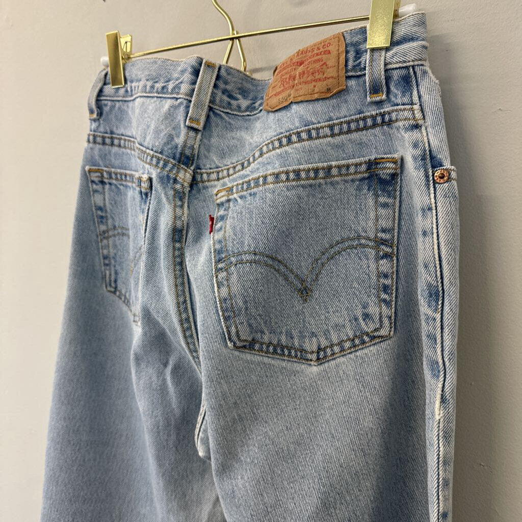 Levis Light Wash Classic Relaxed 550 Jeans 10