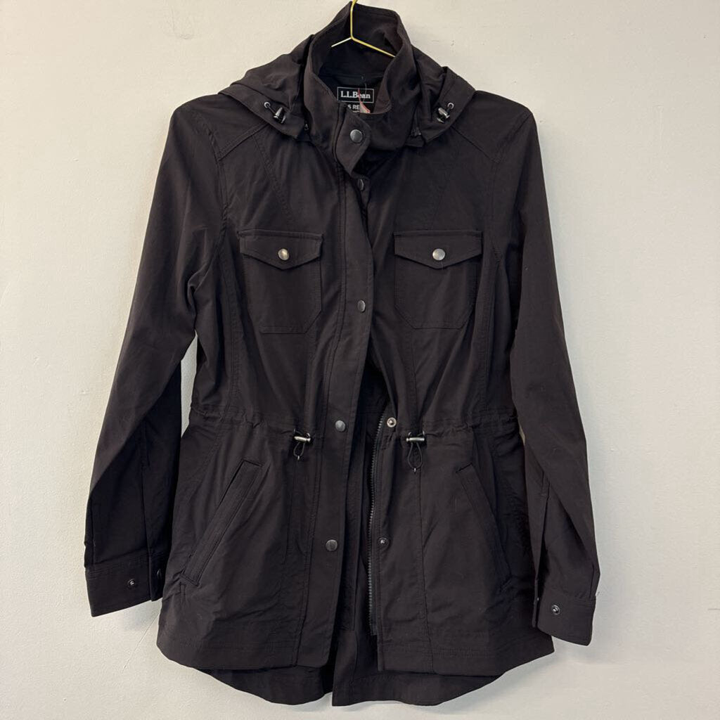 LL Bean Black Boundless Jacket Small