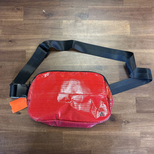 Rareform Red Textured Belt Bag