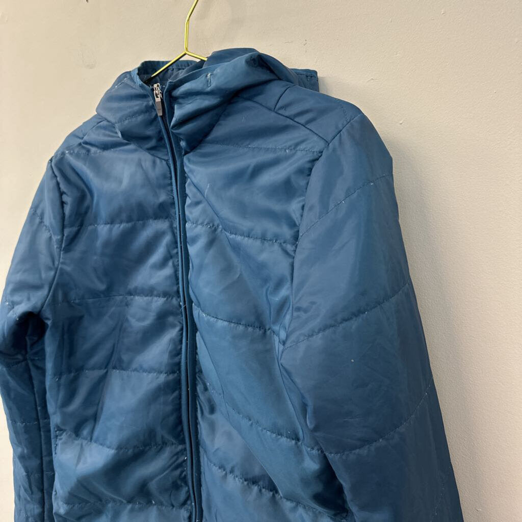 Asos Teal Blue Puffer Jacket Medium