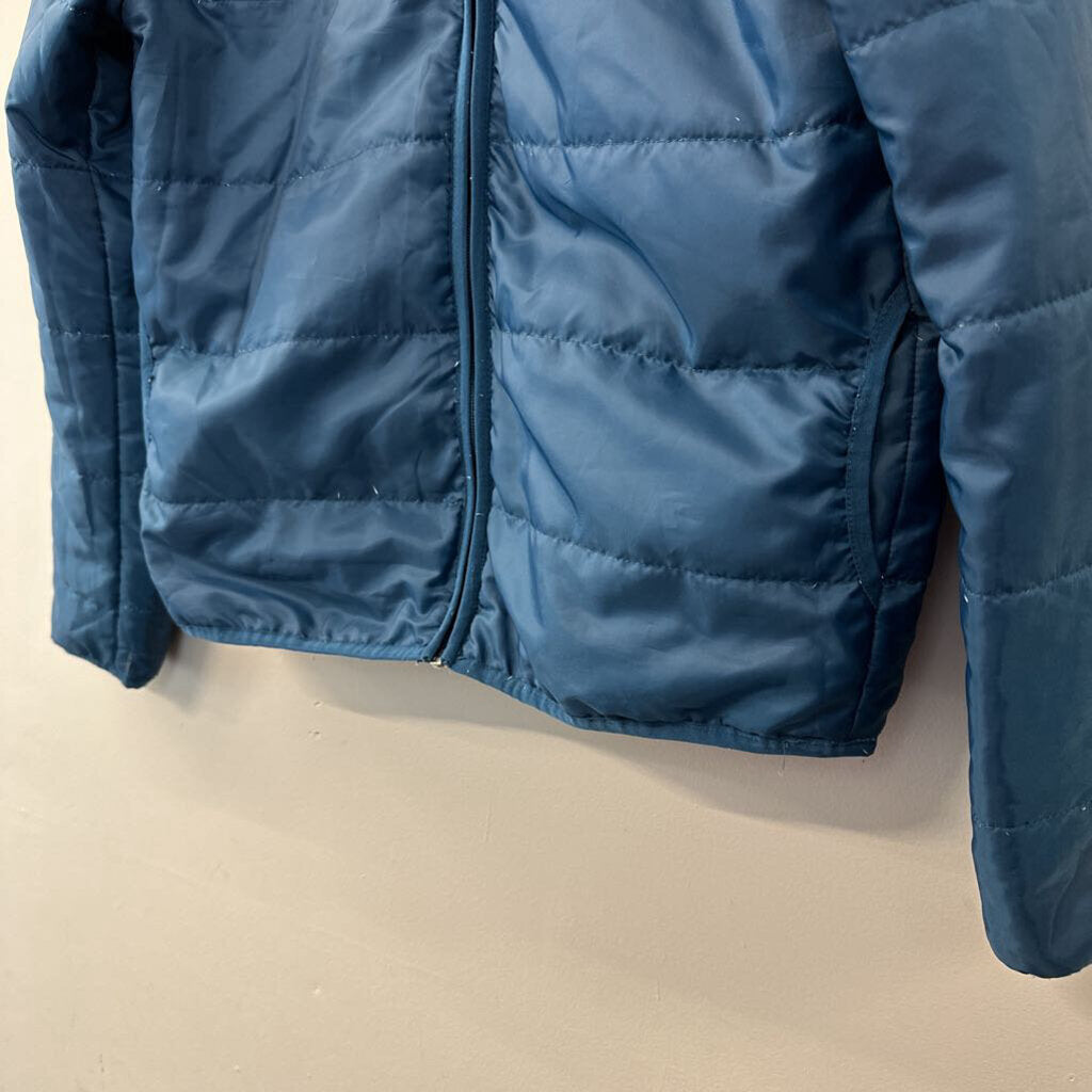 Asos Teal Blue Puffer Jacket Medium