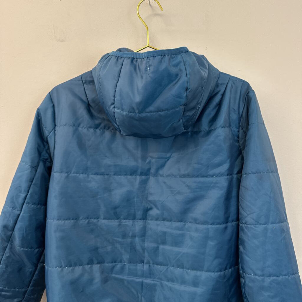 Asos Teal Blue Puffer Jacket Medium