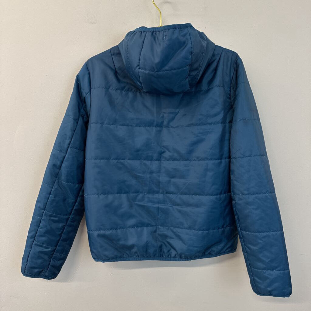 Asos Teal Blue Puffer Jacket Medium