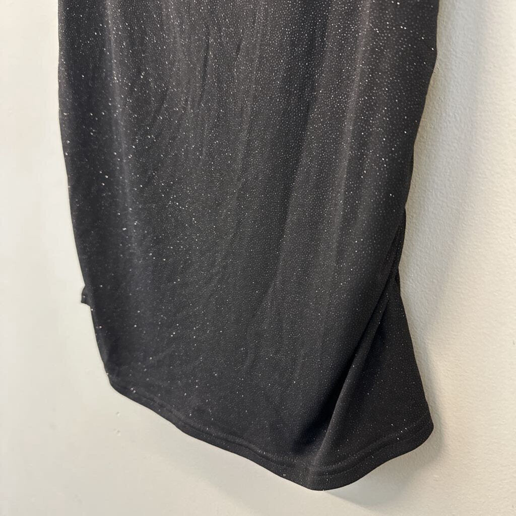 berek Black Sparkle Sleeveless Top Medium