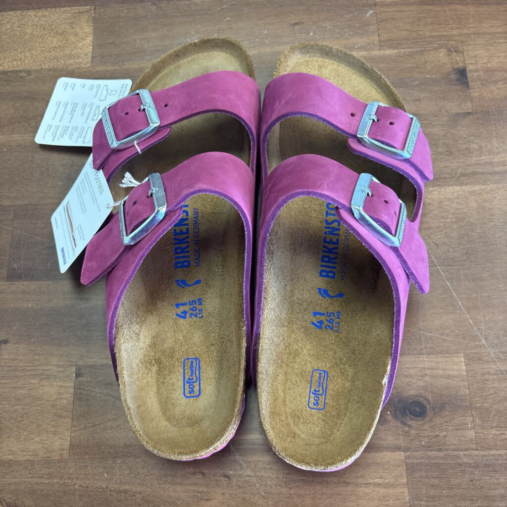 Birkenstock Arizona BS Dark Fuchsia Sandals 10