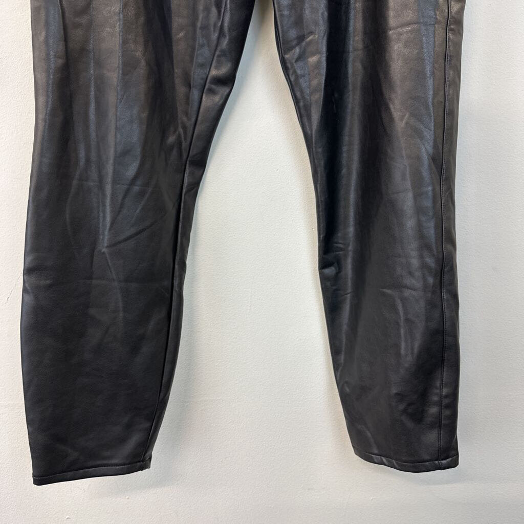 Abercrombie & Fitch Ultra High Super Skinny Leather Pants Extra Large