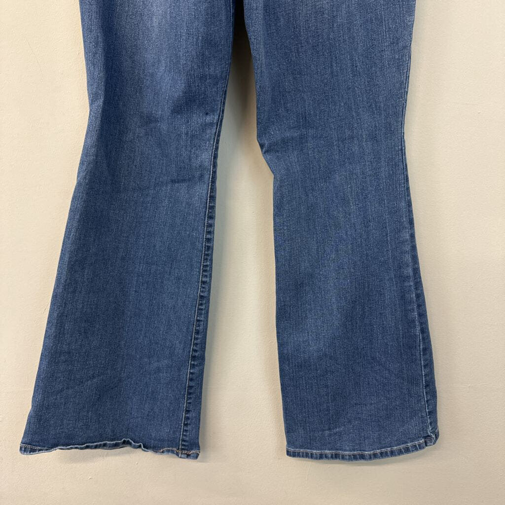 d.jeans Dark Wash Flare Leg Jeans 16