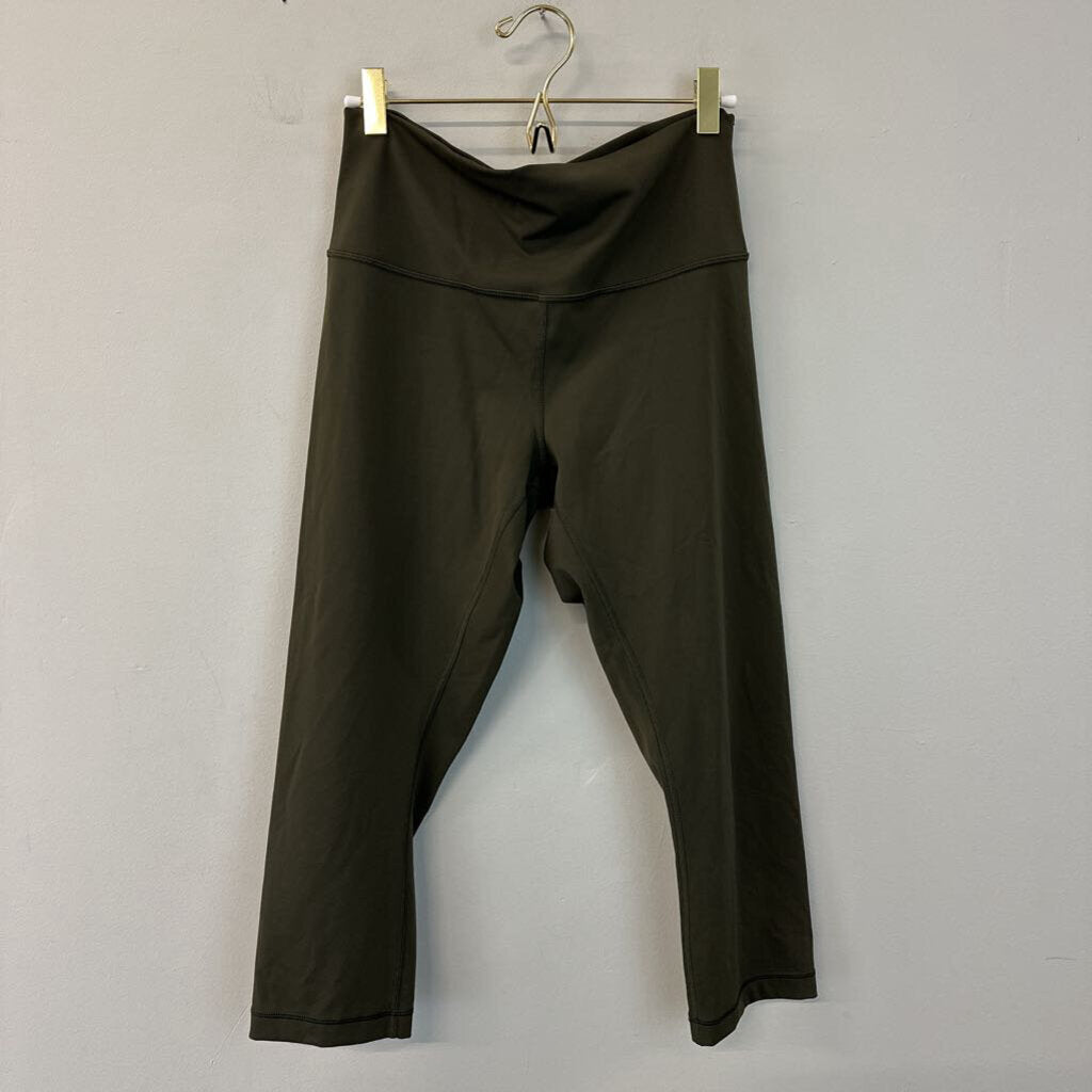 Lululemon Green Cropped Leggings 10