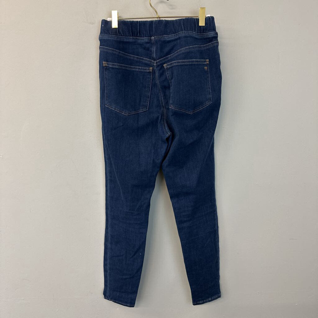 Madewell Dark Wash Pull On Road Tripper Pants 28