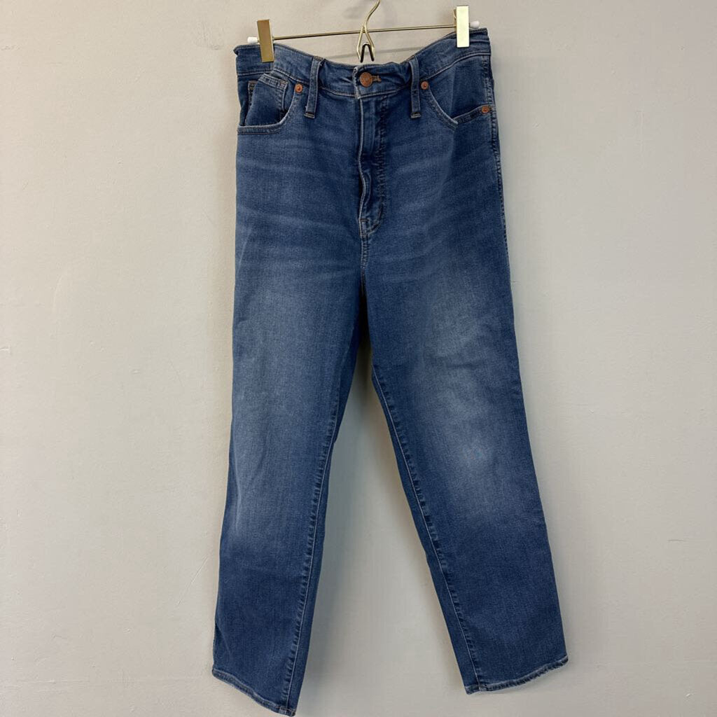 Madewell Medium Wash Stovepipe Jeans 31