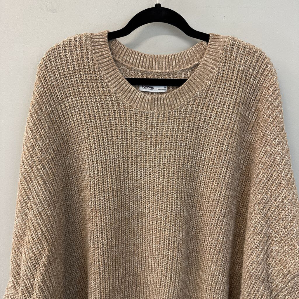 Sonoma Light Brown Knit Long Sleeve Sweater 5X Plus