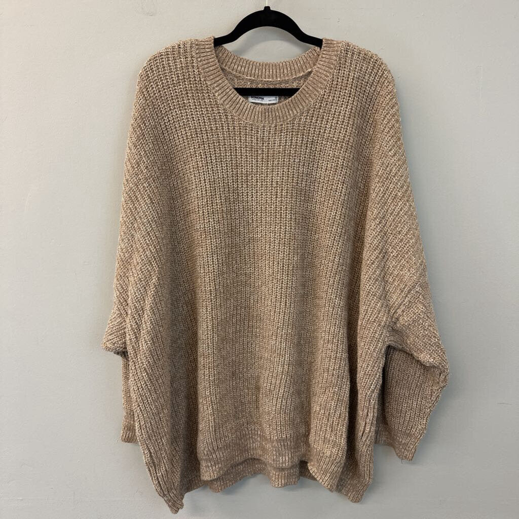 Sonoma Light Brown Knit Long Sleeve Sweater 5X Plus