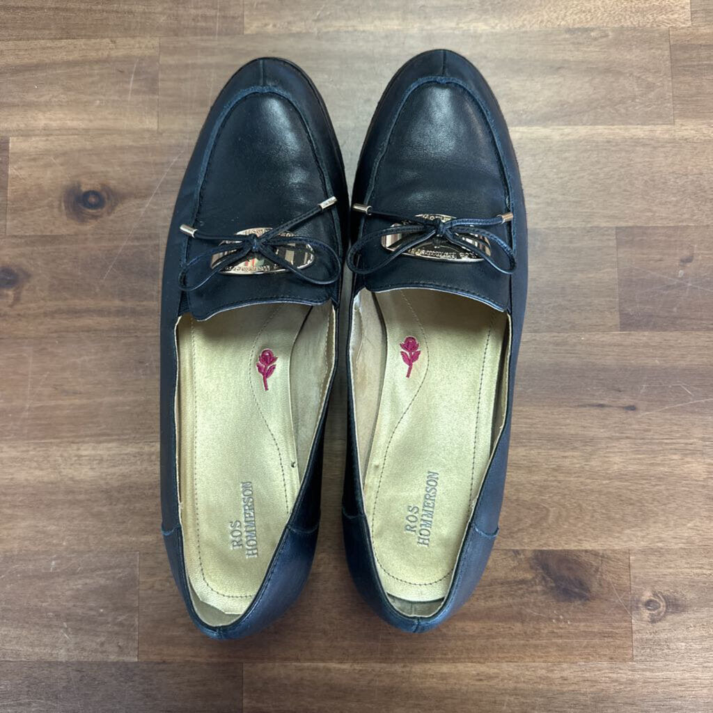 Ross Hommerson Black Loafer Shoes 10