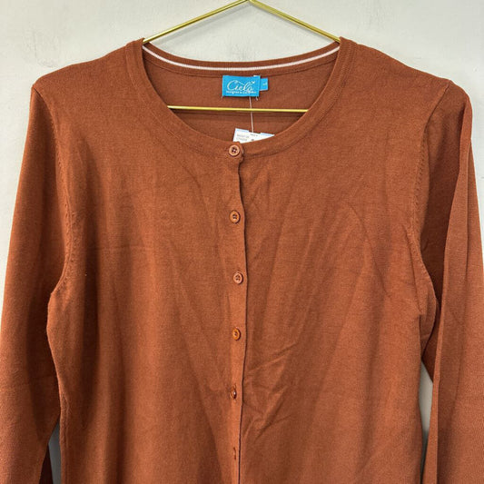 Ciela Brown Button Down Cardigan Large