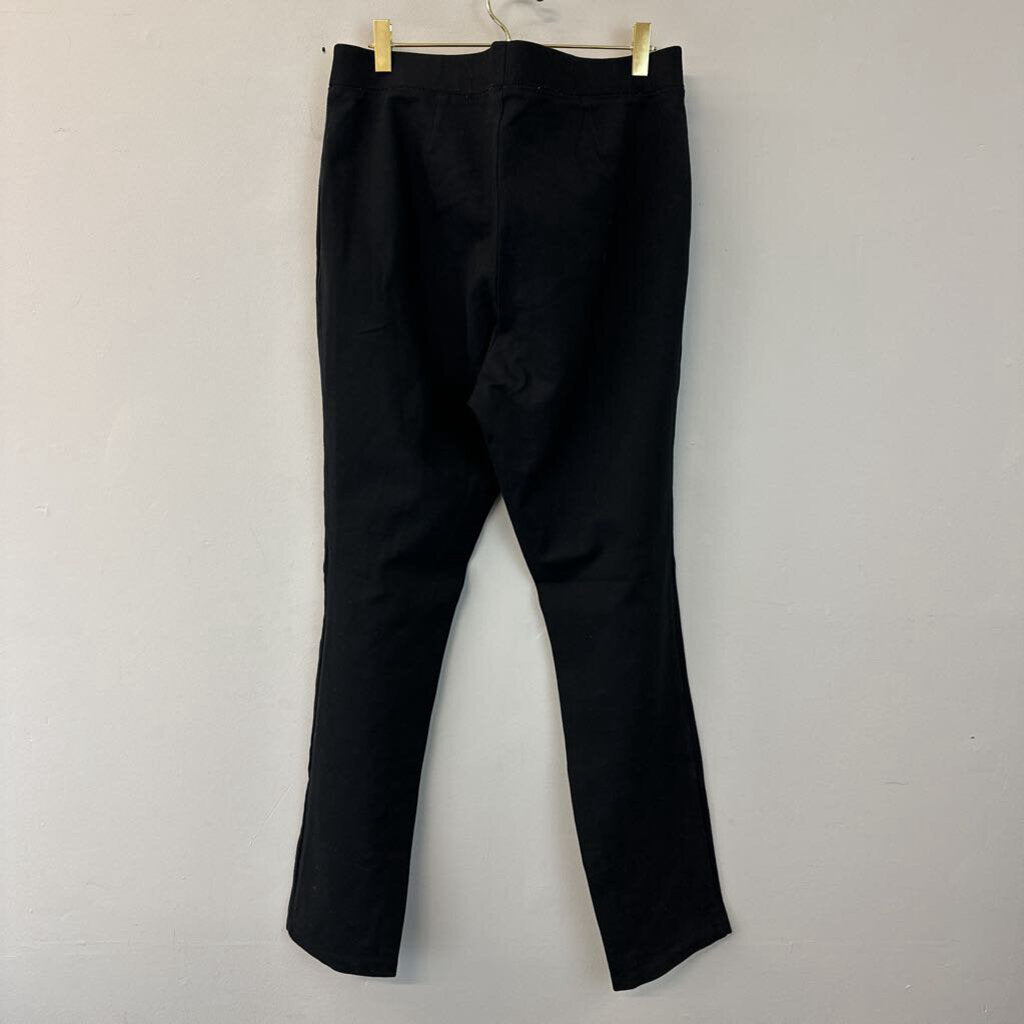 Cynthia Rowley Black Pull On Pants Large