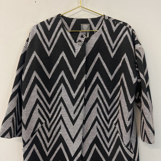 Vince Camuto Chevron Pattern Jacket Medium