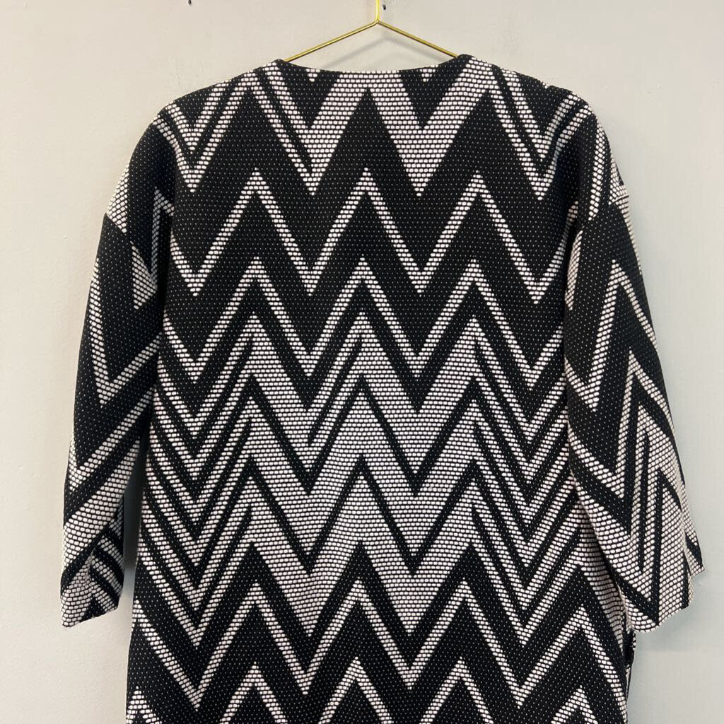 Vince Camuto Chevron Pattern Jacket Medium