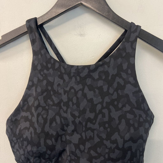 Lululemon Strappy Back Cheetah Print Sports Bra 10