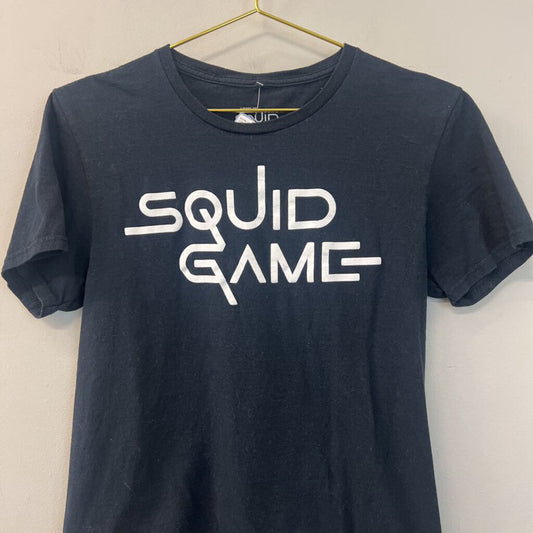 Netflix Black/ White Squid Games Graphic Tee Small