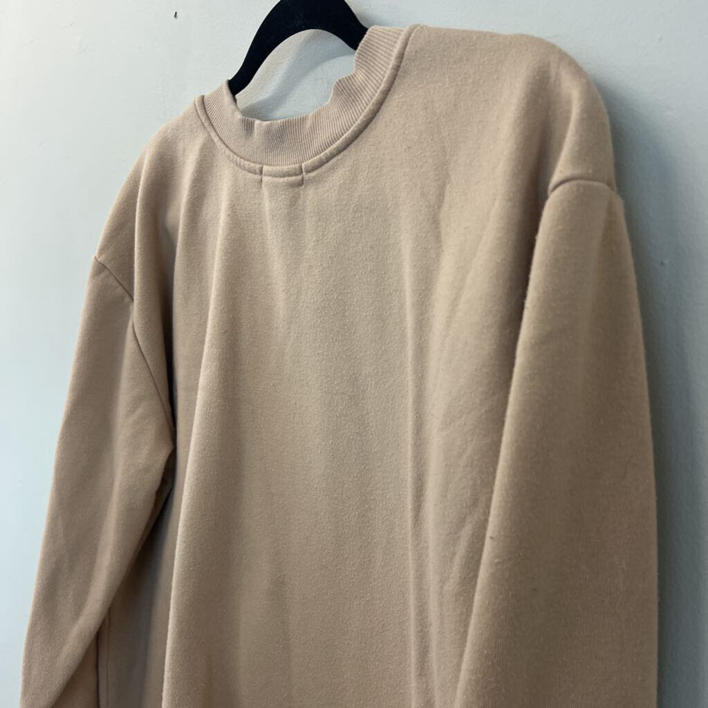 Better Together Brown/ Black Skeleton Oversized Pullover Small