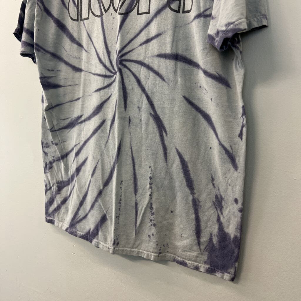 The Doors Grey Tie Dye Graphic Tee Large