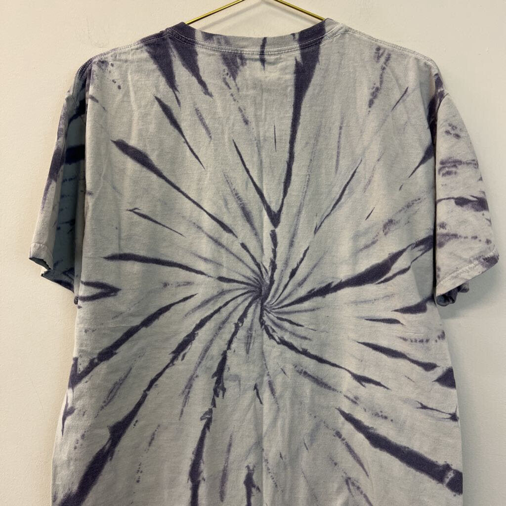 The Doors Grey Tie Dye Graphic Tee Large